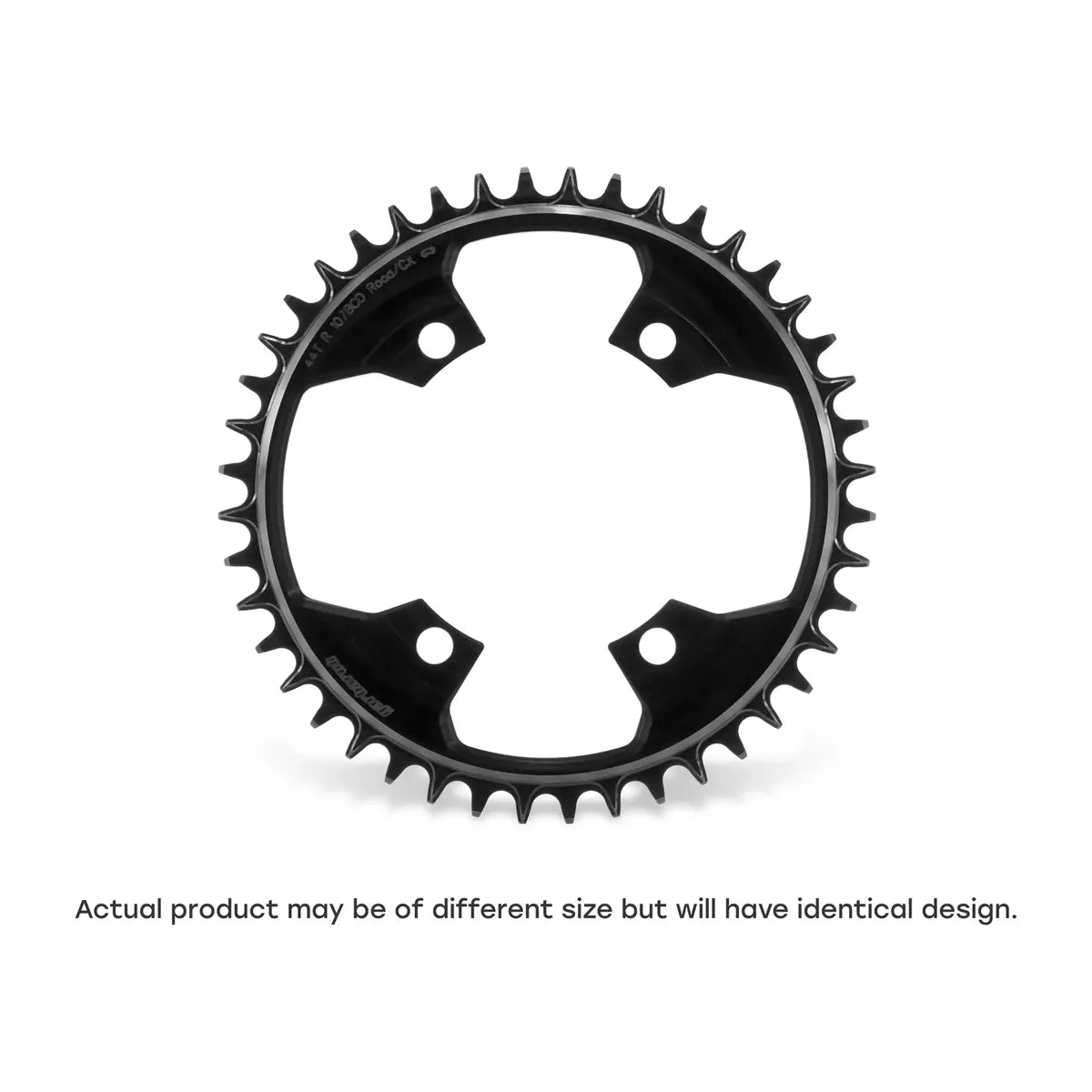 GARBARUK 107 BCD Chainring for SRAM AXS, Round - Black