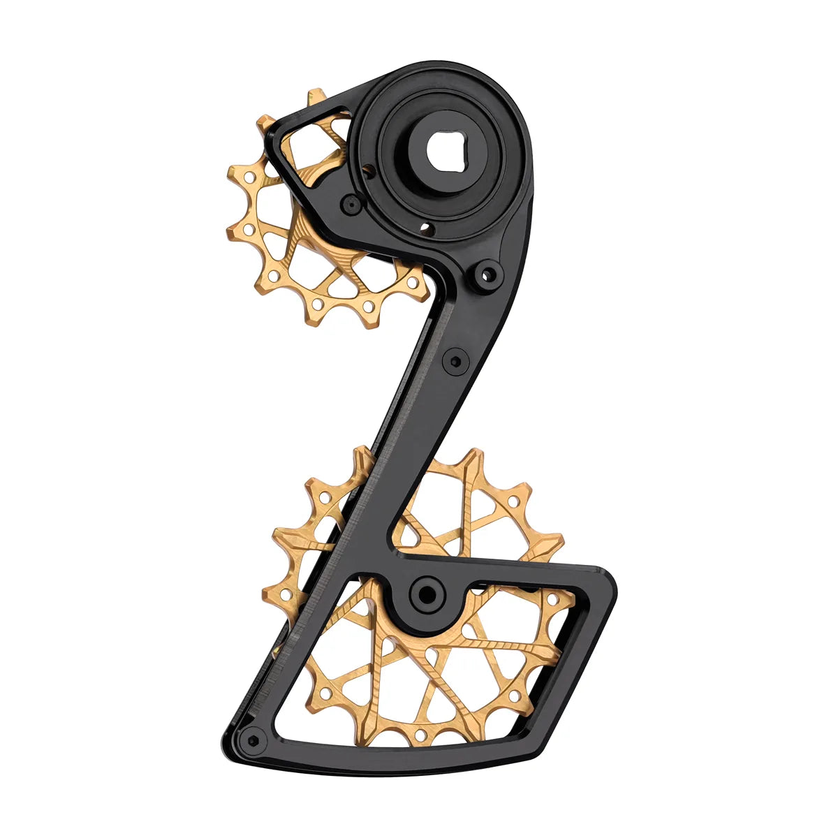 GARBARUK Derailleur Cage + Pulleys Kit for SRAM Force AXS 12-Speed - Black