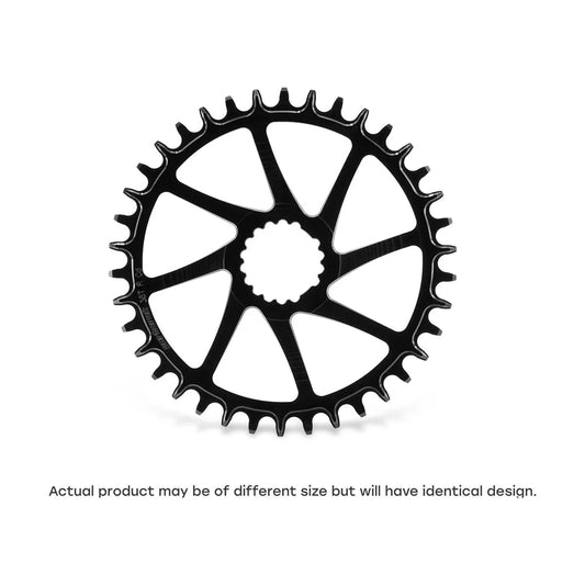 GARBARUK DM Road Chainring for Cannondale HollowGram, Round - Black