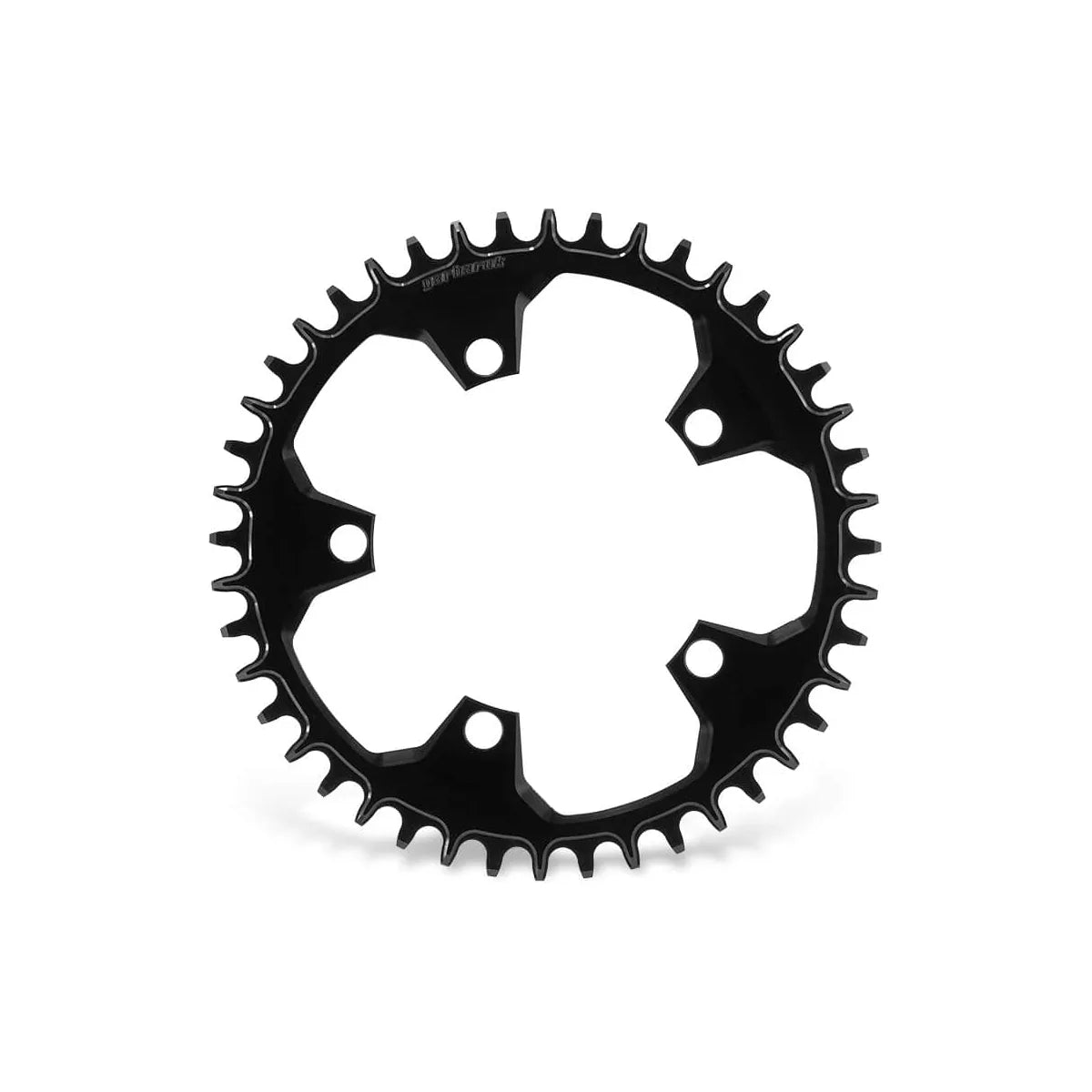 GARBARUK 110 BCD 5-Bolt Chainring, Round - Black