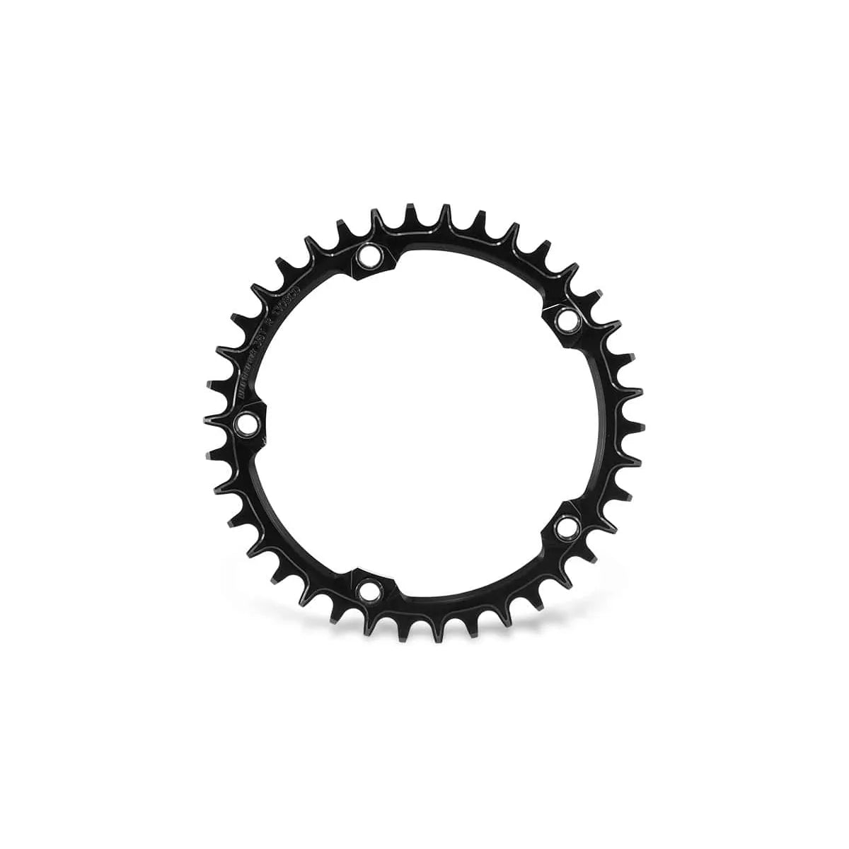 GARBARUK 130 BCD 5-Bolt Chainring, Round - Black