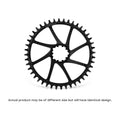 GARBARUK DM Road Chainring for SRAM 3-Bolt, Round - Black