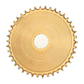 GARBARUK DM Aero Chainring for Garbaruk Crankset, Round - Gold