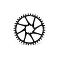 GARBARUK DM Road Chainring for SRAM 3-Bolt, Round - Black