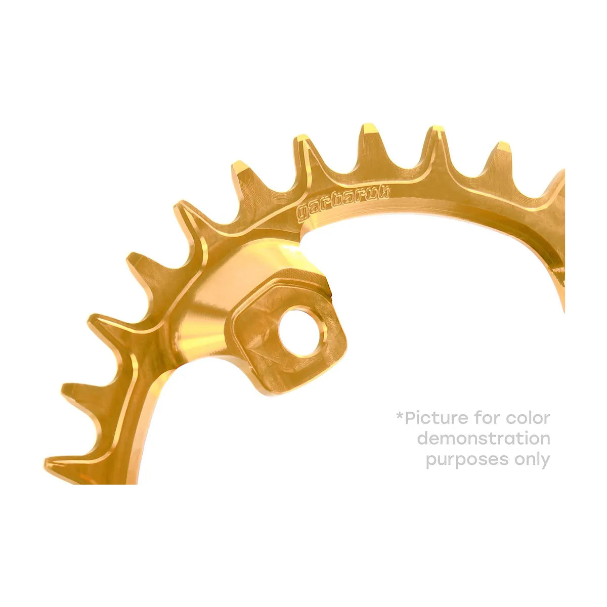 GARBARUK Chainring for Shimano GRX, Round - Gold