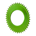 GARBARUK Road Thread Mount Chainring for SRAM RED XPLR AXS Power Meter, Oval - Green