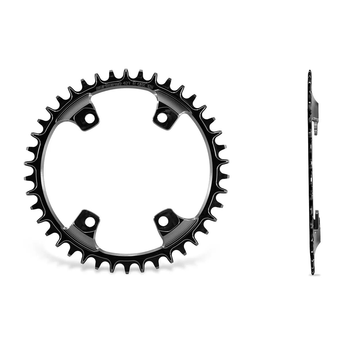 GARBARUK Chainring for Shimano GRX, Round - Black