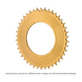 GARBARUK Road Thread Mount Chainring for SRAM RED XPLR AXS Power Meter, Round - Gold