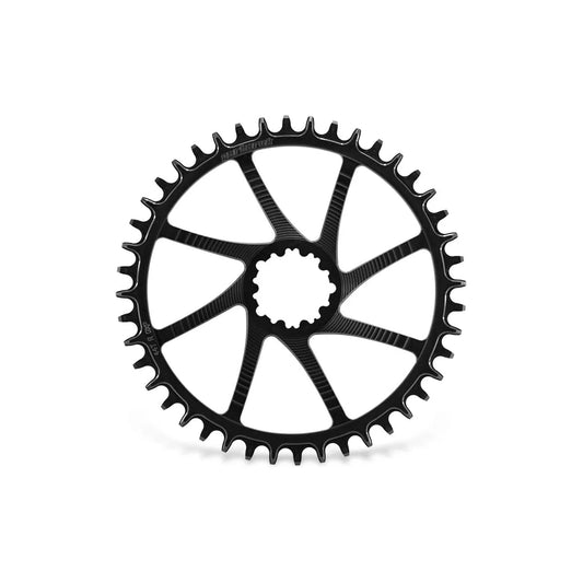 GARBARUK DM Road Chainring for SRAM 3-Bolt, Round - Black
