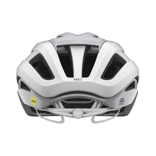 GIRO Aries Spherical Cycling Helmet - White Matt