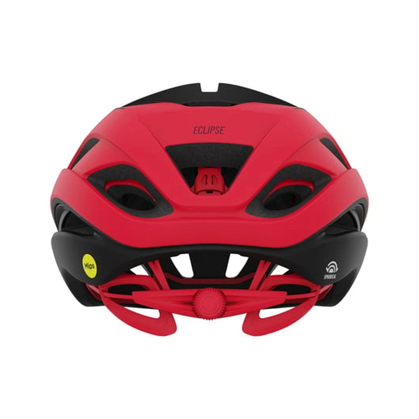GIRO Eclipse Spherical Cycling Helmet - Black White Red Matt