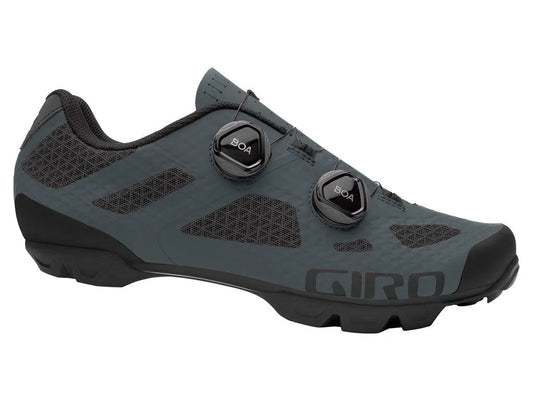 GIRO Sector Gravel Gravel MTB Cycling Shoes X5 - Portaro Grey-Gravel Cycling Shoes-