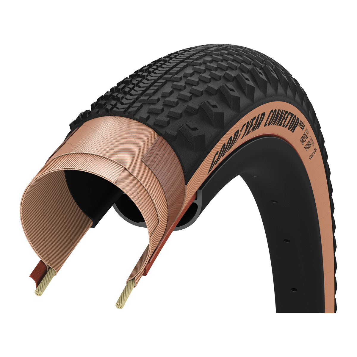 GOODYEAR Connector Inter Race TLR Gravel Tyre - Transparent