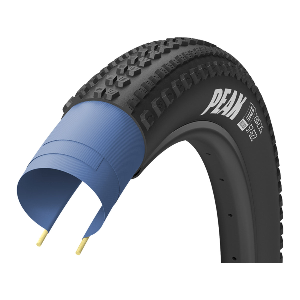 GOODYEAR Peak TLR 60 TPI MTB Tyre - Black