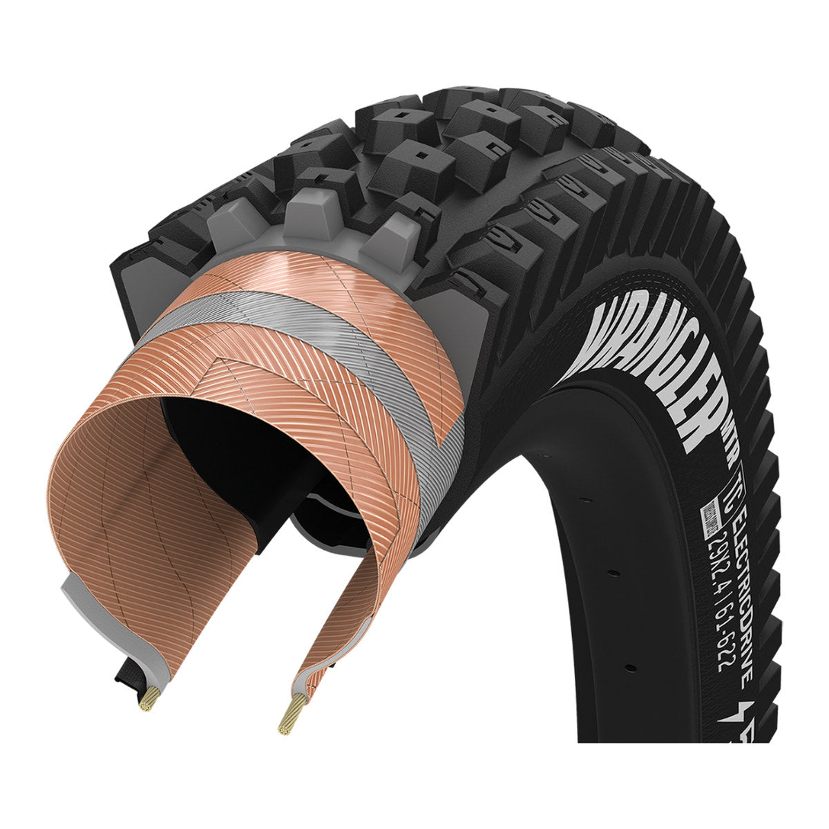 GOODYEAR Wrangler MTR ElectricDrive TLC MTB Tyre - Black