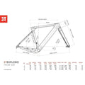Gravel Bike 3t Exploro Pro Rival - Blue / Light blue Default Velodrom Barcelona 