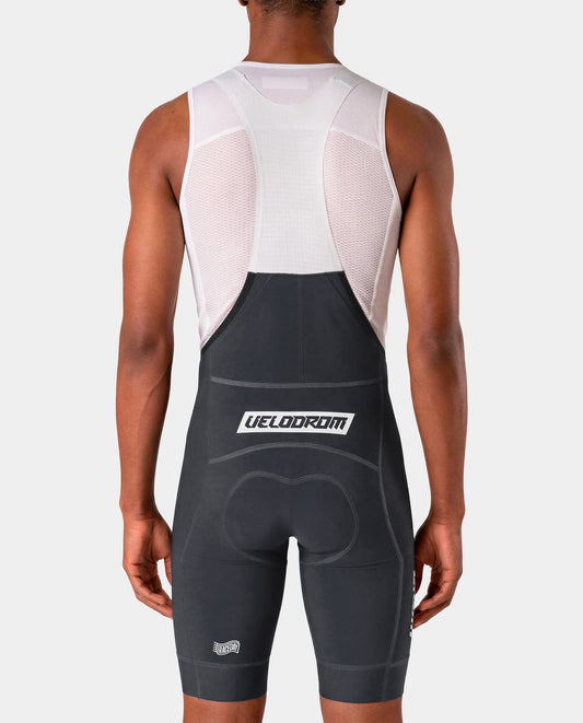 VELODROM Raceday 4.0 Cargo Bib Short - Grey/White