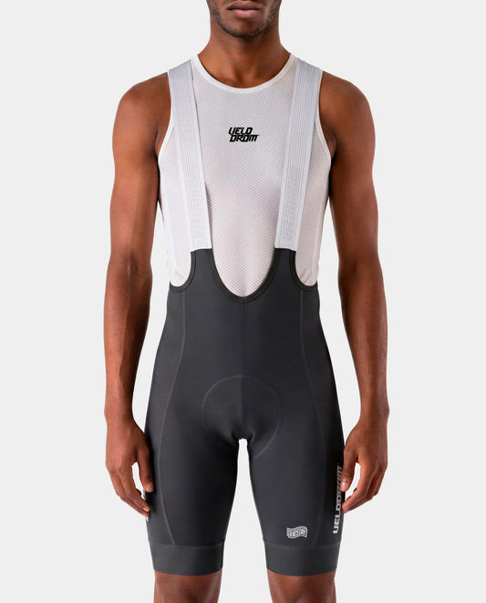 VELODROM Raceday 4.0 Cargo Bib Short - Grey/White