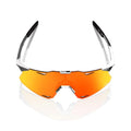 RIDE 100% Hypercraft Sunglasses - Negre Chrome / HiPER Red Multilayer Mirror Lens