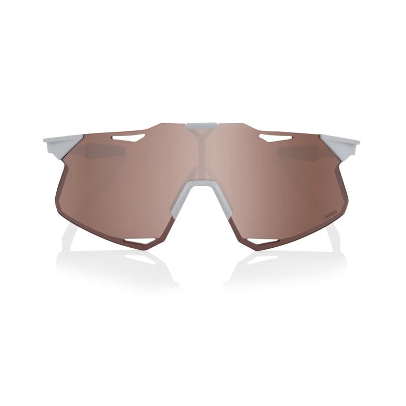 RIDE 100% Hypercraft Sunglasses - Matte Stone Grey / HiPER Silver Mirror Lens