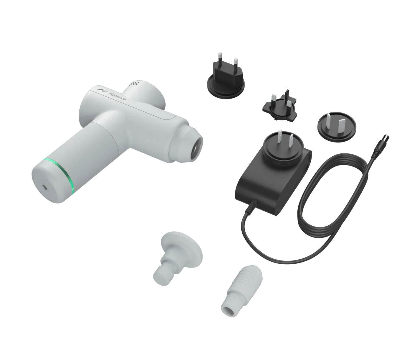 HYPERICE Hypervolt Go 2 Handheld Percussion - Grey-Massage-810050284677