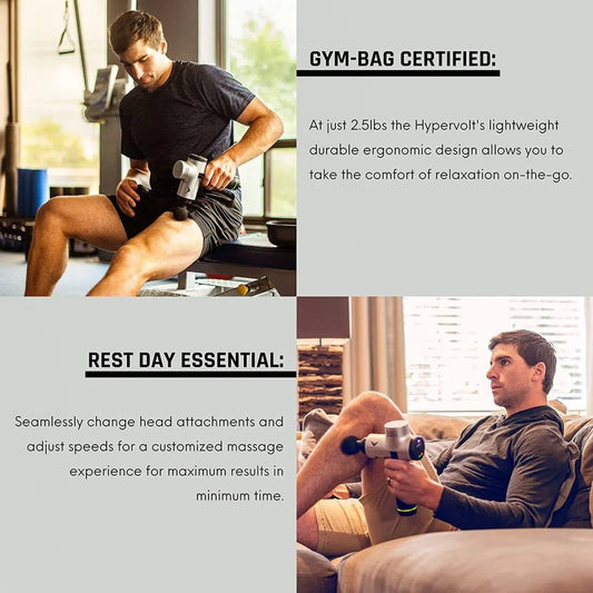 HYPERICE Hypervolt Handheld Percussion Bluetooth - Black-Massage-74773382