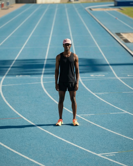 VELODROM Ripstop Casual/Running Gorra - Fade Pink
