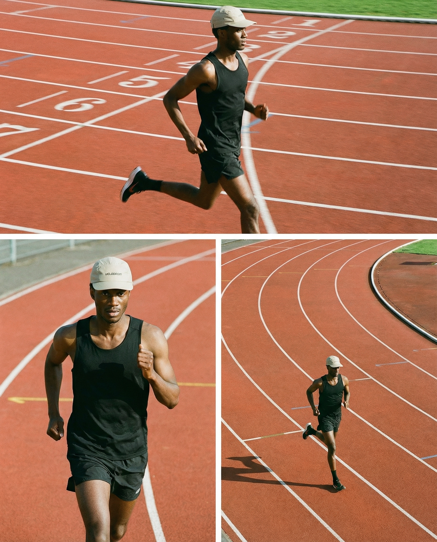 VELODROM Ripstop Casual/Running Gorra - Sand