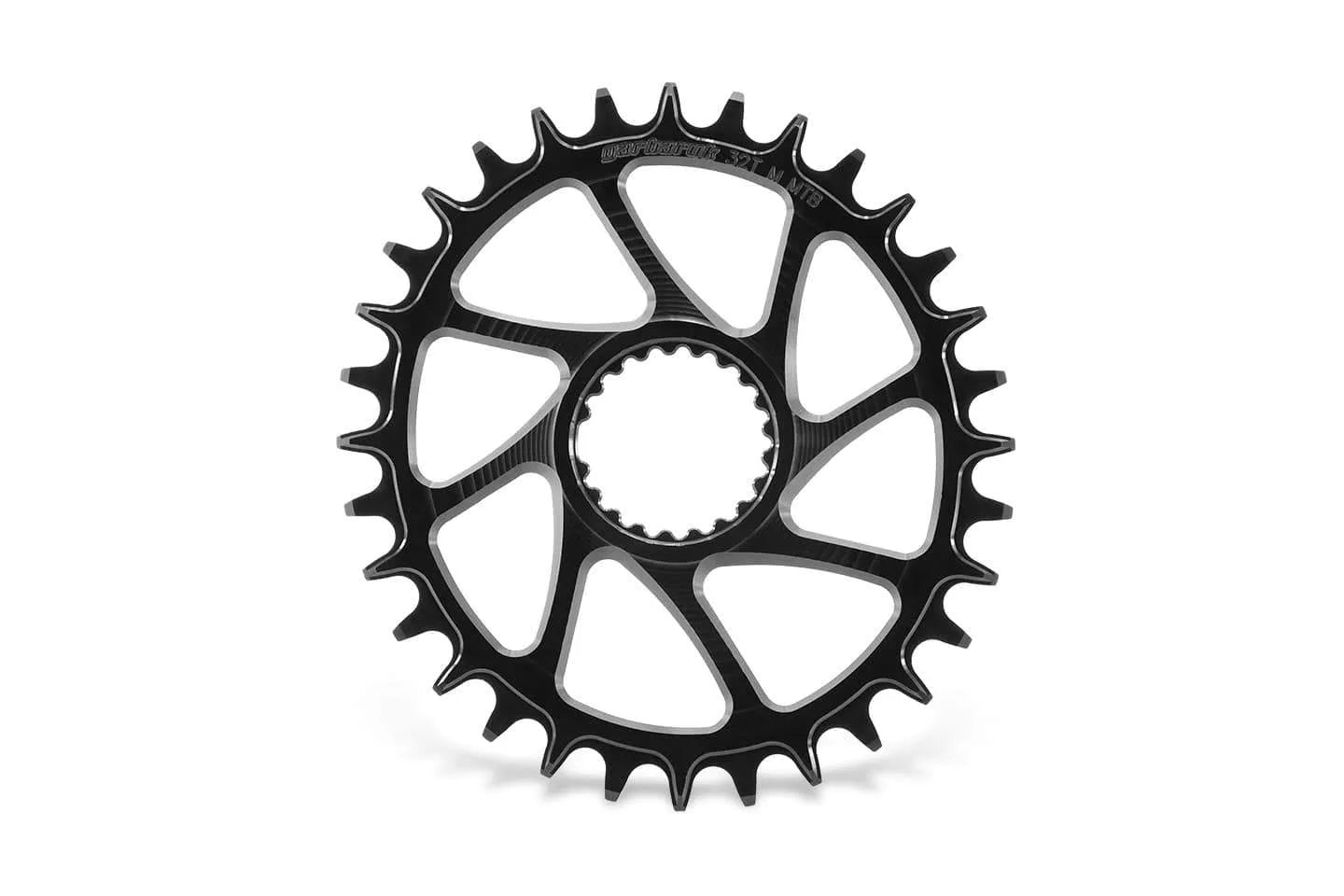 GARBARUK Oval Platos DIRECT MOUNT SHIMANO M7100/M8100 - Negro