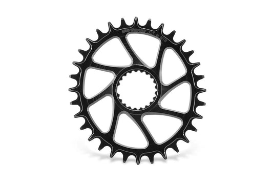 GARBARUK Oval Plat DIRECT MOUNT SHIMANO M7100/M8100 - Negre