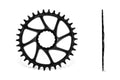 GARBARUK ROUND Plat DIRECT MOUNT RACE FACE CINCH (BOOST) - Negre