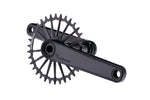 GARBARUK XC CRANKSET (no chainring) - BLACK/BLACK