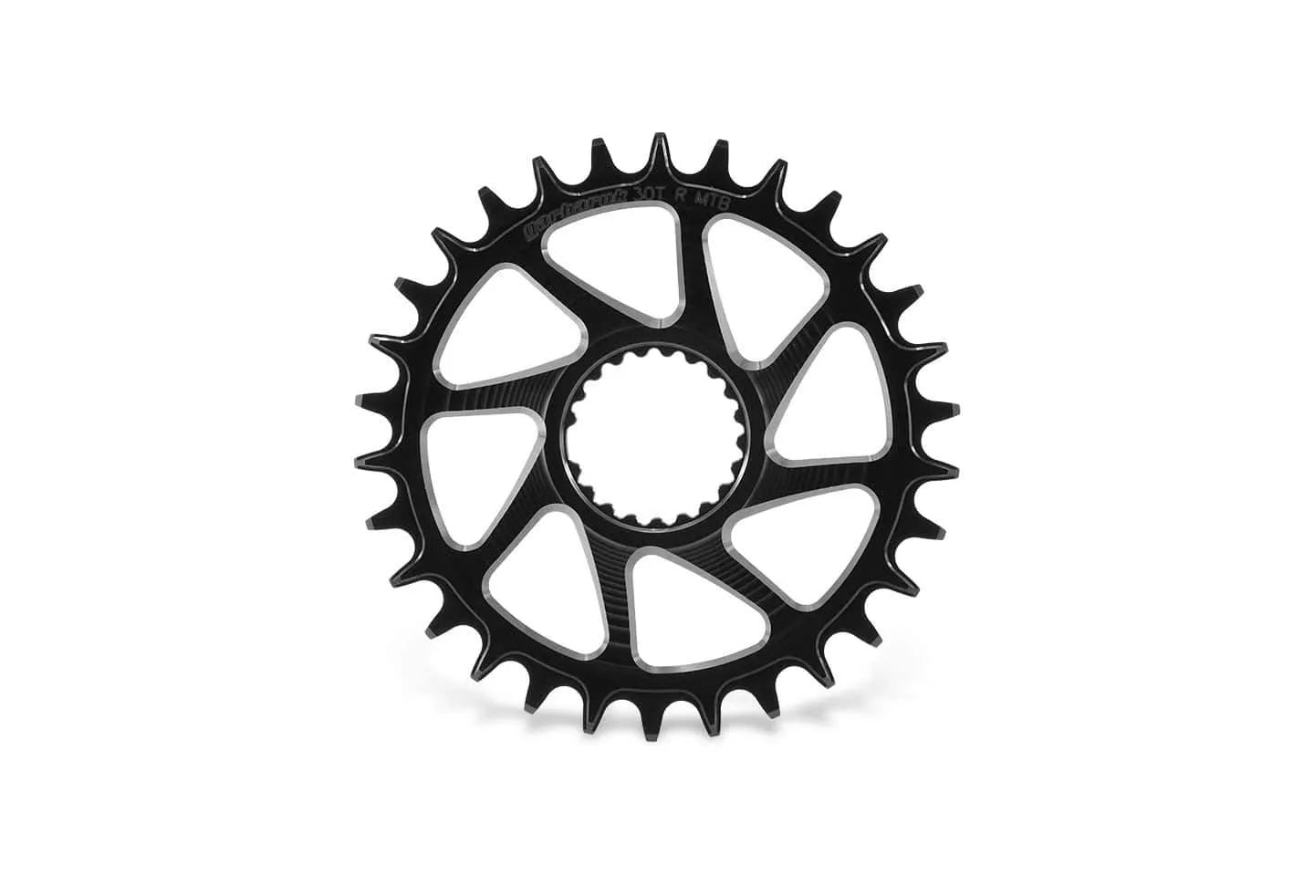 GARBARUK ROUND Platos DIRECT MOUNT SHIMANO M7100/M8100 - Negro