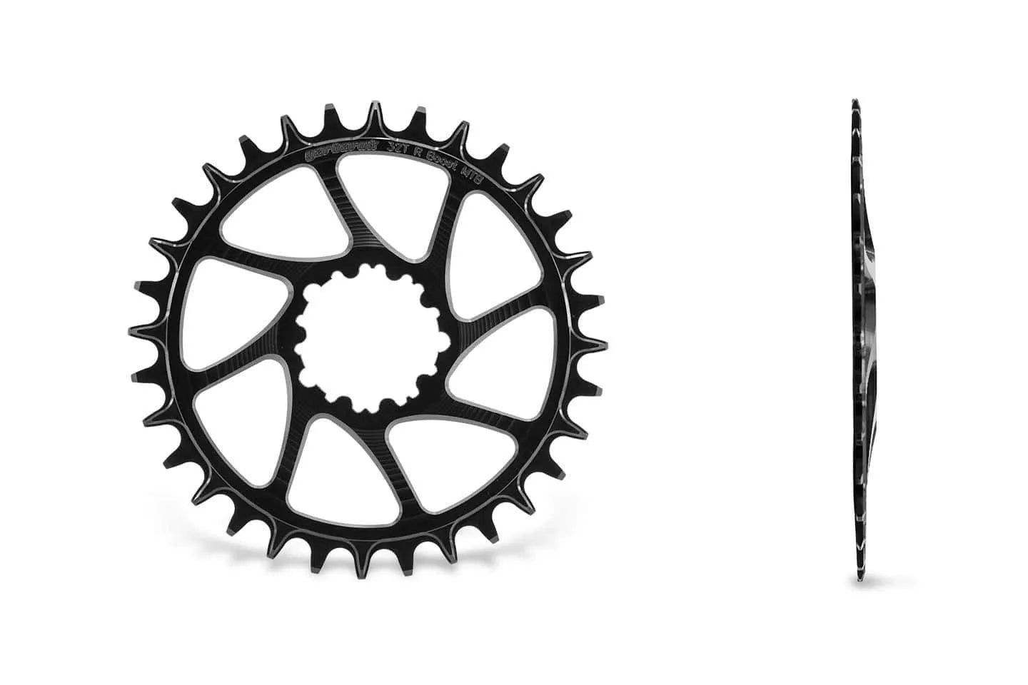 GARBARUK Round Platos DIRECT MOUNT SRAM GXP/DUB MTB (BOOST) - Negro