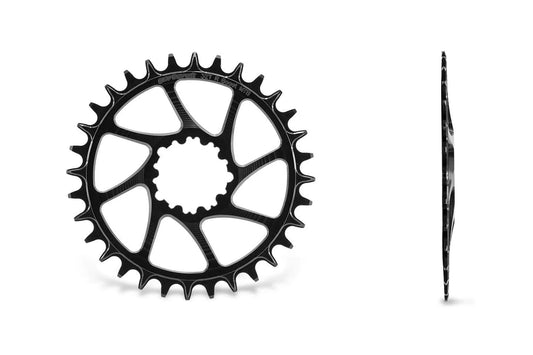 GARBARUK Round Plat DIRECT MOUNT SRAM GXP/DUB MTB (BOOST) - Negre