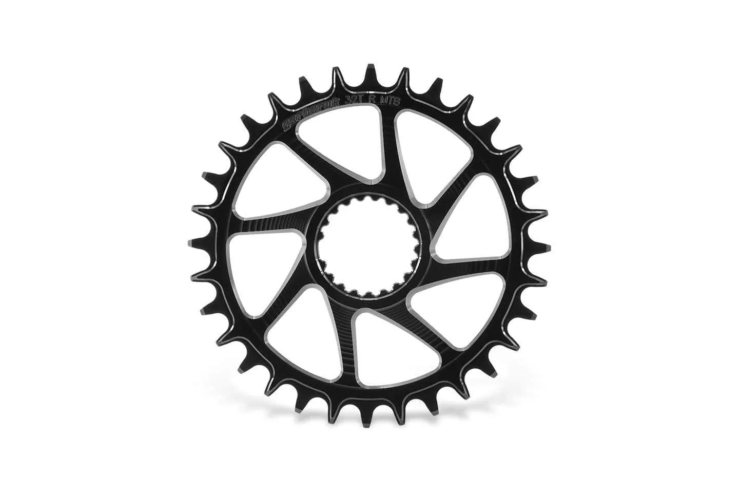 GARBARUK ROUND Platos DIRECT MOUNT SHIMANO M7100/M8100 - Negro