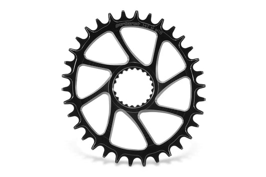 GARBARUK Oval Plat DIRECT MOUNT SHIMANO M7100/M8100 - Negre