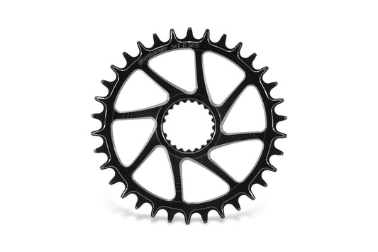 GARBARUK ROUND Plat DIRECT MOUNT SHIMANO M7100/M8100 - Negre