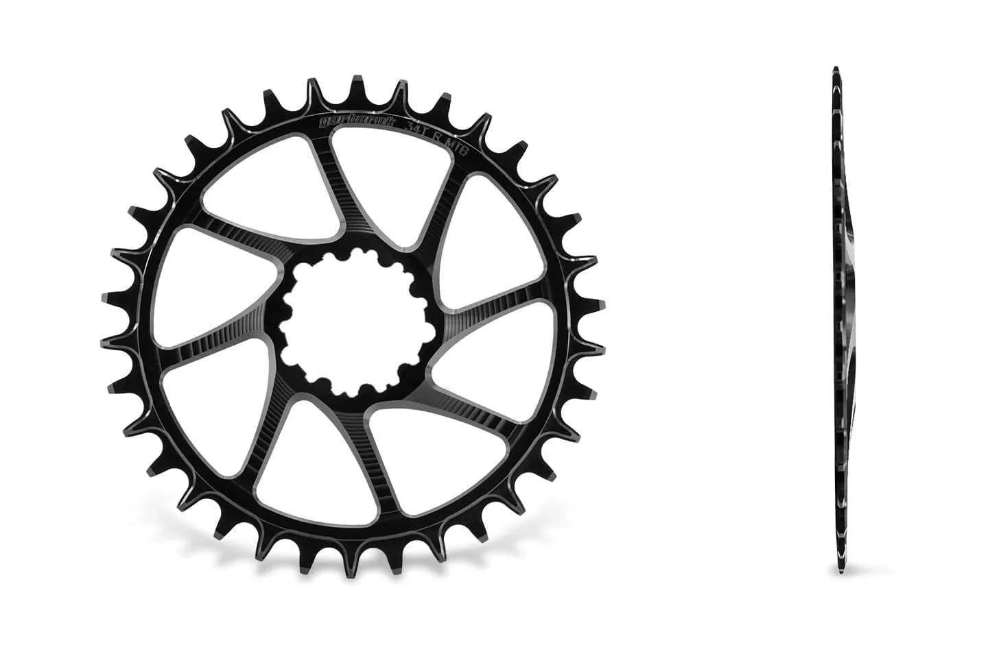 GARBARUK Round Platos DIRECT MOUNT SRAM GXP/DUB MTB (BOOST) - Negro