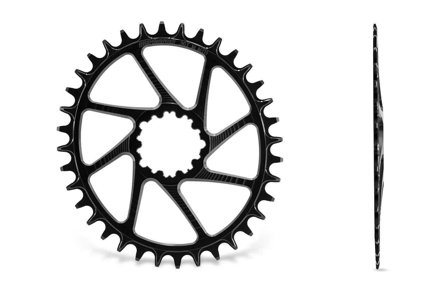 GARBARUK Oval Plateau DIRECT MOUNT SRAM GXP/DUB MTB (BOOST) - Noir