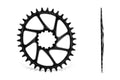 GARBARUK Oval Plateau DIRECT MOUNT SRAM GXP/DUB MTB (BOOST) - Noir