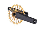GARBARUK XC CRANKSET (no chainring)-  BLACK/GOLD