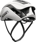 ABUS GAMECHANGER 2.0 ROUND FIT Casc - SHINY Blanc
