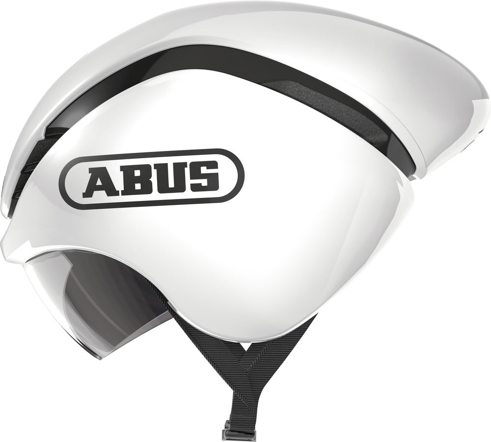 ABUS GAMECHANGER TT Hjelm - SHINY Hvid