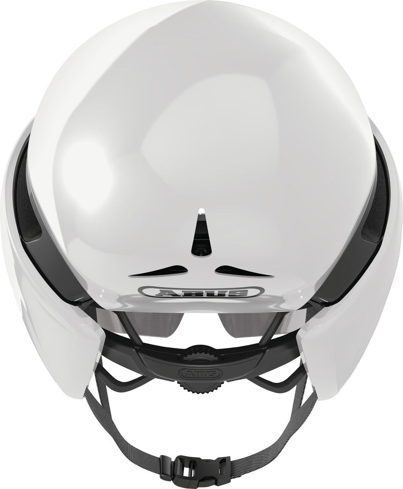ABUS GAMECHANGER TT Hjelm - SHINY Hvid