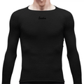 ISADORE Merino Long Sleeve Baselayer - Black-Baselayers-