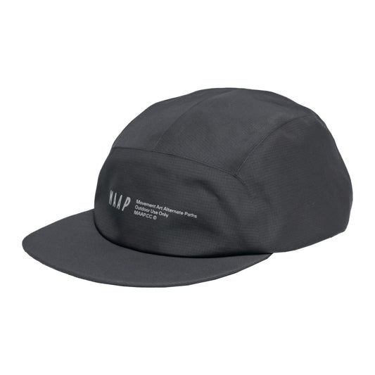 MAAP REPEL 5 PANEL CAP - JET BLACK
