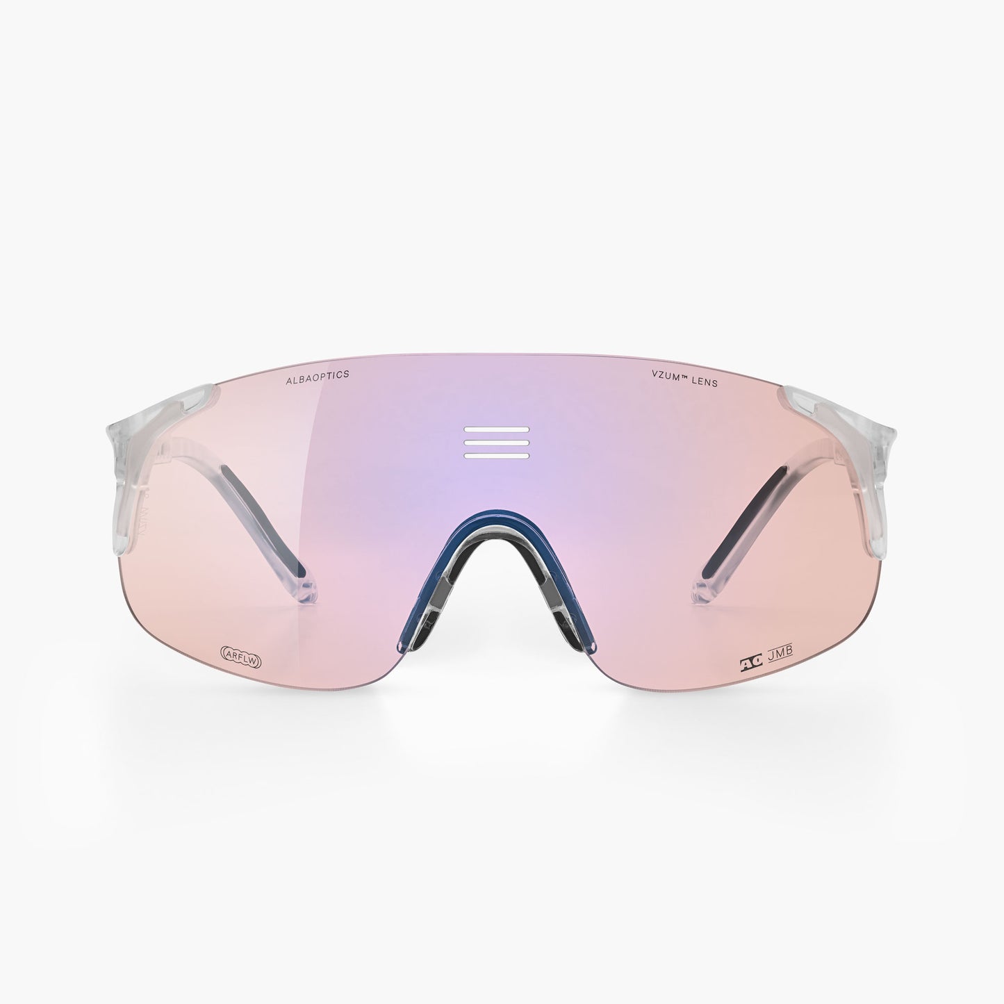 ALBA OPTICS Jumbo Cystal Glossy frame - Vzum F Lens Flamingo