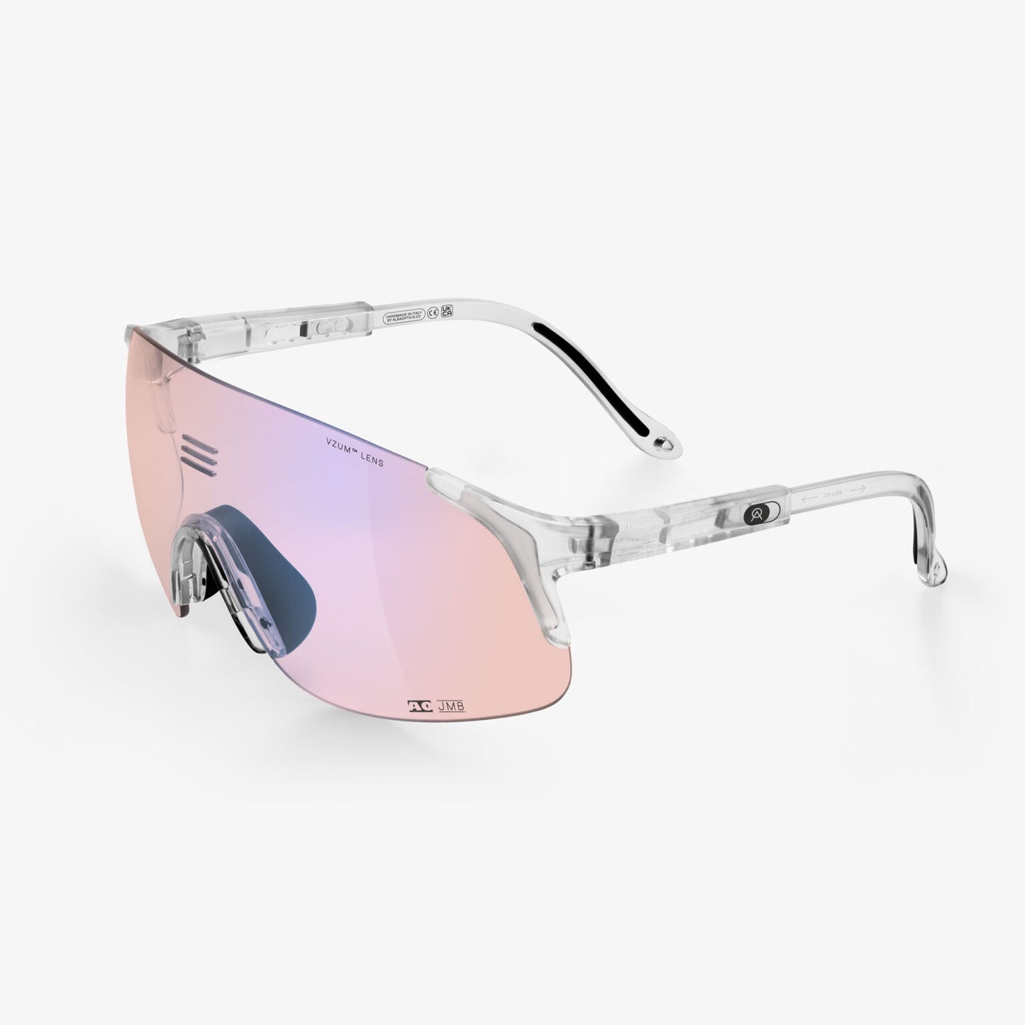 ALBA OPTICS Jumbo Cystal Glossy frame - Vzum F Lens Flamingo