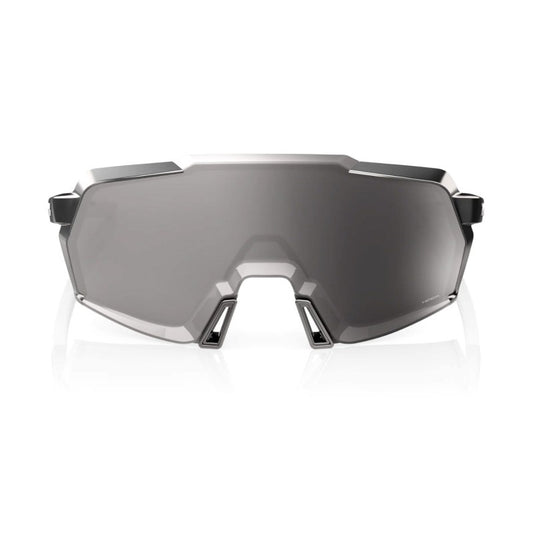 RIDE 100% Korbin Sunglasses - Gloss Noir / HiPER Silver Mirror Lens